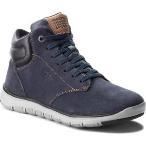 Kotníková obuv Geox J Xunday B. A J843NA 022BC C0045 D Navy/Black