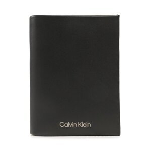 Velká pánská peněženka Calvin Klein Ck Concise Trifold 6Cc W/Detiach K50K510588 BAX