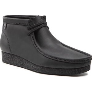 Kotníková obuv Clarks Shacre Boot 261594407 Black Leather