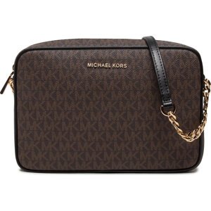 Kabelka MICHAEL Michael Kors Jet Set 32F1GJ6C7B Hnědá