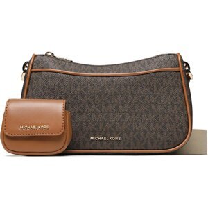 Kabelka MICHAEL Michael Kors Jet Set 32S3GJ6C8B Hnědá