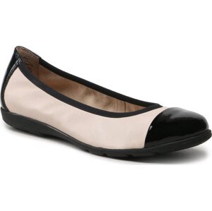 Baleríny Caprice 9-22152-20 Creme/Black