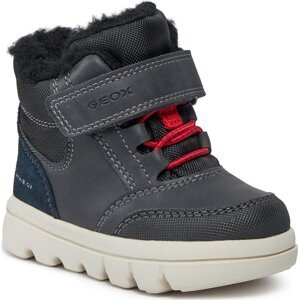 Kotníková obuv Geox B365BK 0ME22 C0735 Navy/Red
