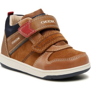 Kotníková obuv Geox B New Flick B. A B161LA 022ME C6381 S Lt Brown/Navy
