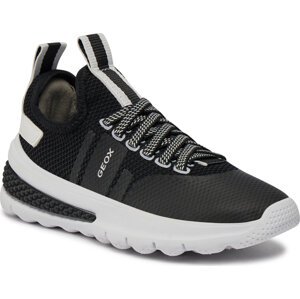 Sneakersy Geox J Activart Girl J45LXB 0159J C0127 S Black/White