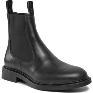 Kotníková obuv s elastickým prvkem Gant Millbro Chelsea Boot 27631416 Black
