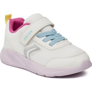 Sneakersy Geox J Sprintye Girl J36FWB 01454 C0653 S White/Multicolor