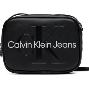 Kabelka Calvin Klein Jeans Sculpted Camera Bag18 Mono K60K610275 Černá