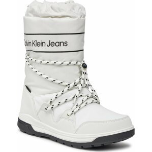 Sněhule Calvin Klein Jeans V3A6-80713-1486 S White