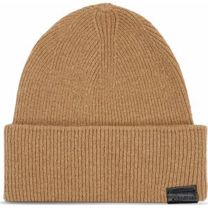 Čepice Calvin Klein Leather Patch Docker Beanie K50K510978 Zelená