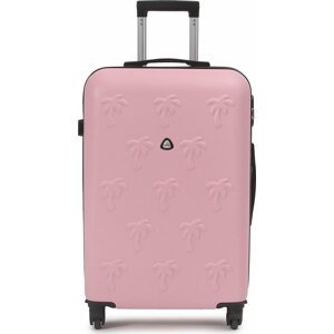 Velký tvrdý kufr Semi Line T5564-4 Růžová