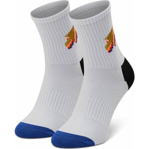 Dámské klasické ponožky Happy Socks ATARR14-1300 Bílá