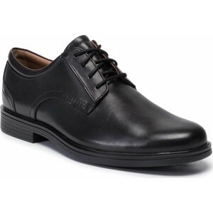 Polobotky Clarks Un Aldric Lace 261326777 Black Leather