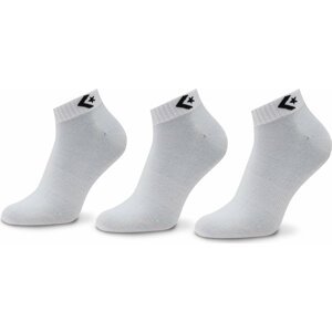 Sada 3 párů dámských nízkých ponožek Converse E746W Bílá