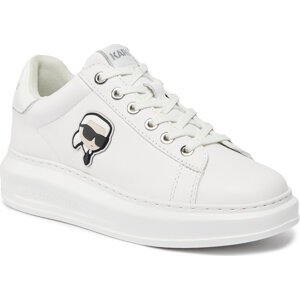 Sneakersy KARL LAGERFELD KL62530N White Lthr/Mono 01W