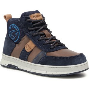 Kotníková obuv Geox J Astuto B. D J04CXD 0CL22 C6MF4 S Coffee/Navy