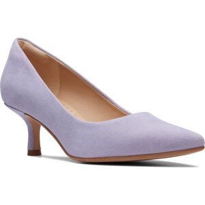 Polobotky Clarks Violet55 Rae 26171860 Lilac Suede