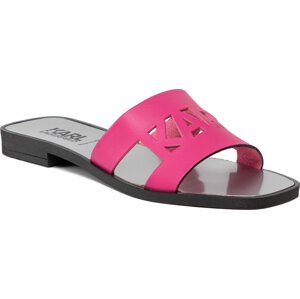 Nazouváky KARL LAGERFELD KL80405 Fuschia Pink Lthr