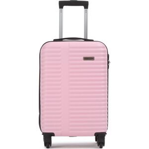 Malý tvrdý kufr Semi Line T5573-2 Růžová