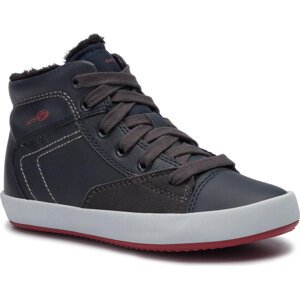 Kotníková obuv Geox J Gisli B. A J945CA 0MEBC C0735 S Navy/Red