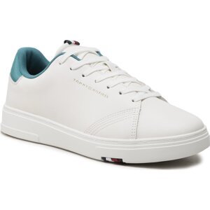 Sneakersy Tommy Hilfiger Elevated Rbw Cupsole Leather FM0FM04487 Ecru YBL