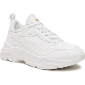 Sneakersy Puma Cassia Sl 385279 01 White/White/Pume Team Gold