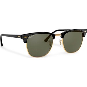 Sluneční brýle Ray-Ban Clubmaster 0RB3016 Black/Green