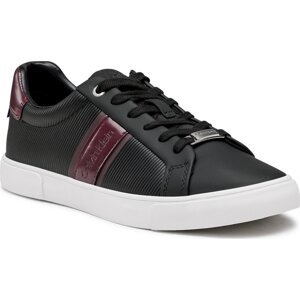 Sneakersy Calvin Klein Low Profile Vulc Lace Up HW0HW01369 Black/Decadent Chocolate 0GL