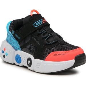 Sneakersy Skechers Gametronix 402260L/BKMT Black Synthetic/ Mesh/ Mutli Trim