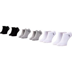 Sada 6 párů dámských nízkých ponožek Polo Ralph Lauren 455747503001 Asst