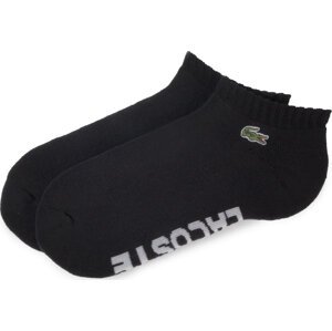 Nízké ponožky Unisex Lacoste RA6315 Blak/White 258