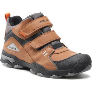 Kotníková obuv Geox J Buller B.B Abx A J169WA 0MEFU C0616 D Brown/Orange