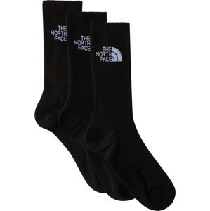 Sada 3 párů pánských vysokých ponožek The North Face NF0A882HJK31 Tnd Black