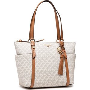 Kabelka MICHAEL Michael Kors Sullivan 30T0GNXT2B Bílá