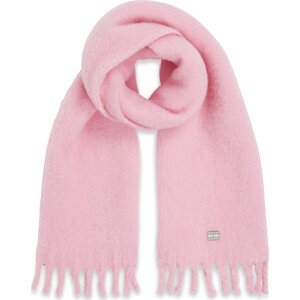 Šál Tommy Jeans Tjw Cosy Knit Scarf AW0AW15904 French Orchid TOB