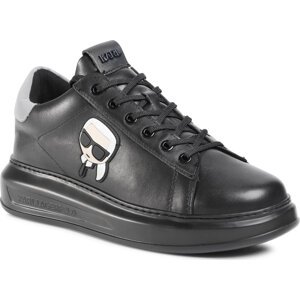 Sneakersy KARL LAGERFELD KL52530 Black Lthr/Mono