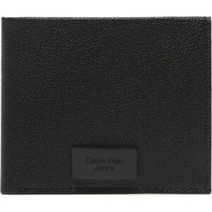 Malá pánská peněženka Calvin Klein Jeans Inst Plaque Bifold W/Coin K50K510710 BDS