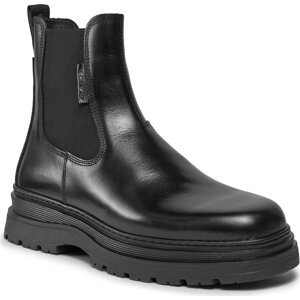 Kotníková obuv s elastickým prvkem Gant Rockdor Chelsea Boot 27651427 Black