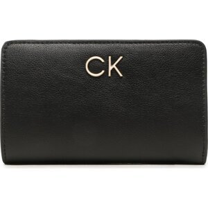 Velká dámská peněženka Calvin Klein Re-Lock Bifold French Wallet Pbl K60K610962 BAX