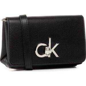 Kabelka Calvin Klein Re-Lock Flap Crossbody Sm K60K606497 BAX