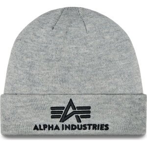 Čepice Alpha Industries 3D Beanie 168910 Grey Heather 17
