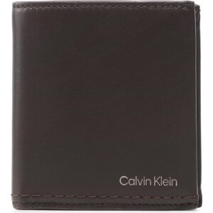 Malá pánská peněženka Calvin Klein Duo Stitch Trfold 6cc W/Coin K50K510324 GE7