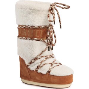 Sněhule Moon Boot Shearling 14026100001 Whisky/Off White