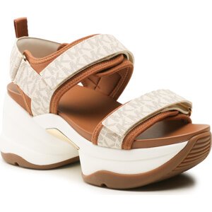 Sandály MICHAEL Michael Kors Maverick Sandal 43S2MVFA3B Vanilla