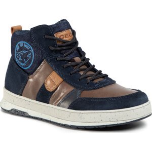 Kotníková obuv Geox J Astuto B. D J04CXD 0CL22 C6MF4 D Coffee/Navy