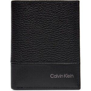 Velká pánská peněženka Calvin Klein Subtle Mix Bifold 6Cc W/Coin K50K511667 Ck Black BEH