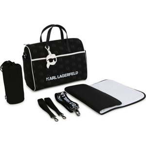 Přebalovací taška Karl Lagerfeld Kids Z30166 Black 09B