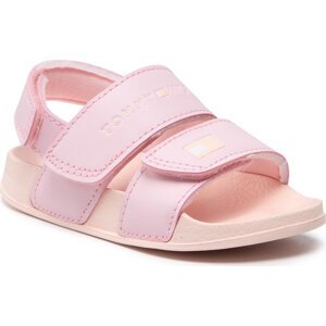 Sandály Tommy Hilfiger Velcro Sandal T1A2-32193-0193 Pink 302