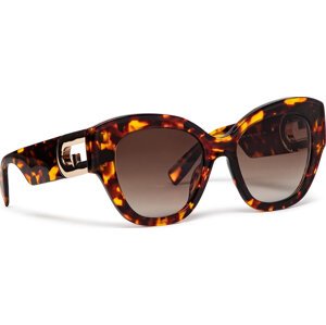 Sluneční brýle Furla Sunglasses SFU596 WD00044-A.0116-1443S-4-401 Dark Havana