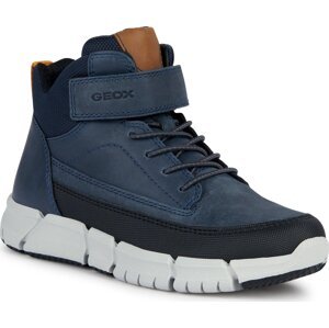 Kotníková obuv Geox J Flexyper Boy J369BA 0CLFU C4002 M Navy